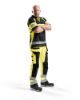 Afbeeldingen van BLÅKLÄDER Poloshirt UV Klasse 1 3338 zwart/High Vis geel L