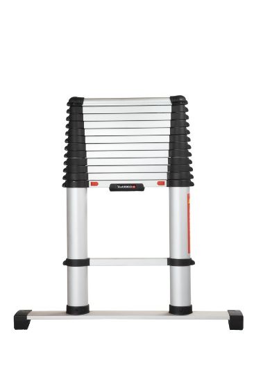 Afbeeldingen van TELESTEPS Telescoopladder Classico met stabilisatiebalk 3,8M