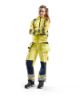 Afbeeldingen van BLÅKLÄDER Werkbroek dames met spijkerzakken 7156 High Vis geel/marineblauw C40