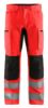 Afbeeldingen van BLÅKLÄDER Werkbroek met stretch 1585 High Vis rood/zwart D88