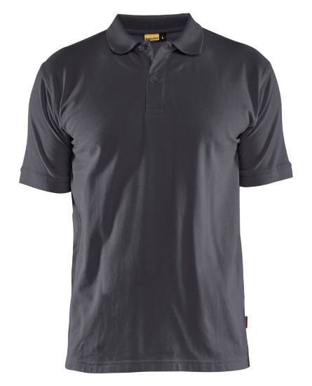 Afbeeldingen van BLÅKLÄDER Poloshirt piqué 3435 medium grijs M
