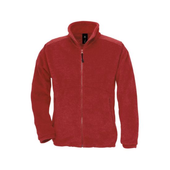 Afbeeldingen van B&C Fleece jas Icewalker+ 5FU703 rood S