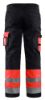 Afbeeldingen van BLÅKLÄDER Werkbroek 1584 High Vis rood/zwart D84