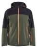Afbeeldingen van BLÅKLÄDER Shelljack stretch 4980 woudgroen/roest 3XL