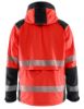 Afbeeldingen van BLÅKLÄDER Shelljack 4435 High Vis rood/zwart 5XL