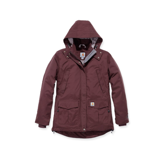 Afbeeldingen van CARHARTT Regenjas shoreline 102382 dames deep wine M