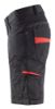 Afbeeldingen van BLÅKLÄDER Short service 1499 zwart/rood C62