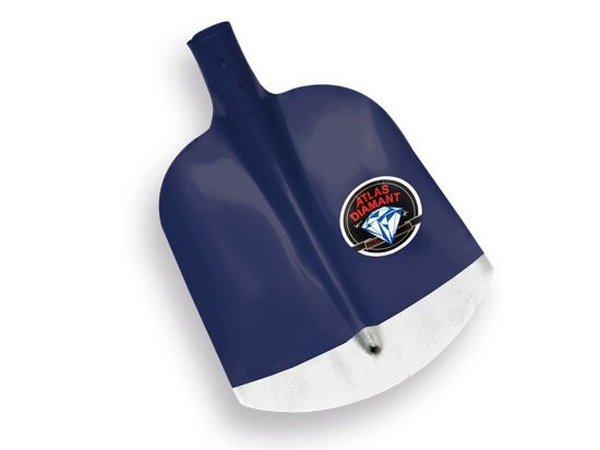 Afbeeldingen van ATLAS Schepbats extra gehard blauw en gepolijst ¾