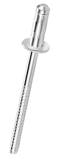 Afbeeldingen van Popnagel Q-A-Power RVS A2/RVS A2 bolkop 4,8X9,0MM klembereik 1,5-3,5MM