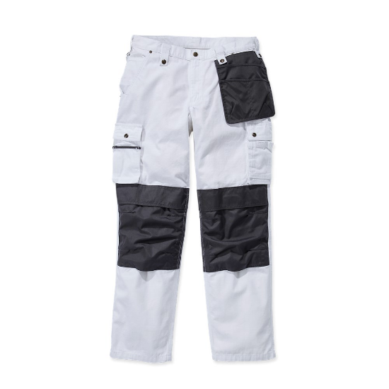Afbeeldingen van CARHARTT Werkbroek multipocket Ripstop 100233 wit W30/L32