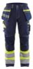 Afbeeldingen van BLÅKLÄDER Werkbroek met stretch 1794 marineblauw/High Vis geel C48