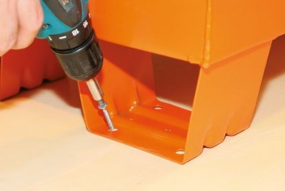 Afbeeldingen van BETA Gereedschapskist bouwplaatsen oranje