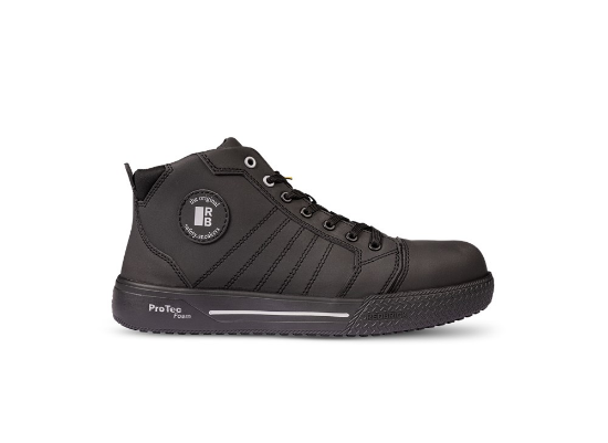 Afbeeldingen van Werkschoen hoog Beater High S3 zwart 43