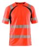Afbeeldingen van BLÅKLÄDER T-shirt UV 3397 High Vis rood/zwart 2XL