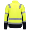 Afbeeldingen van TRICORP Fleecejack Multinorm bi-colour 403013 fluor geel/inkt S