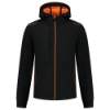 Afbeeldingen van TRICORP Softshell met capuchon Accent 402705 zwart/oranje 2XL
