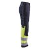 Afbeeldingen van BLÅKLÄDER Werkbroek Multinorm dames Inherent met stretch 7187 marineblauw/High Vis geel C44