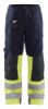 Afbeeldingen van BLÅKLÄDER Werkbroek Multinorm dames 7181 marineblauw/High Vis geel C38
