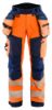 Afbeeldingen van BLÅKLÄDER Softshell werkbroek dames 7118 High Vis oranje/marineblauw C46