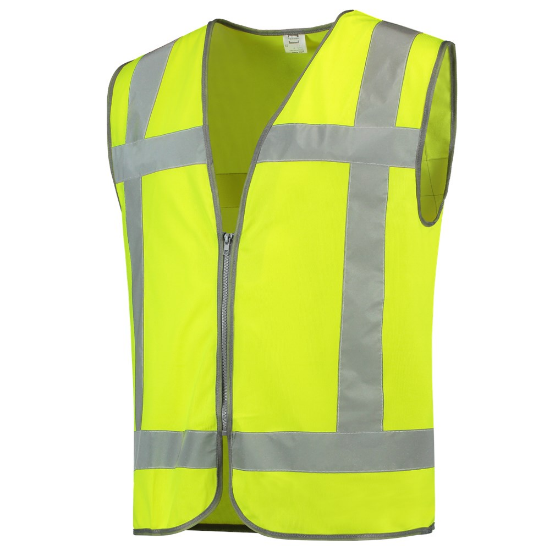 Afbeeldingen van TRICORP Veiligheidsvest RWS met rits 453019 fluor geel M-L