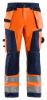 Afbeeldingen van BLÅKLÄDER Werkbroek 1568 High Vis oranje/marineblauw D88