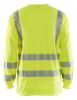 Afbeeldingen van BLÅKLÄDER T-shirt UV met lange mouwen 3385 High Vis geel L