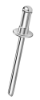 Afbeeldingen van Popnagel Q-Multigrip ALU/staal bolkop 3,2X8,0MM klembereik 0,8-4,8MM
