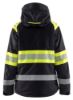 Afbeeldingen van BLÅKLÄDER Winterjas dames 4470 zwart/High Vis geel XS