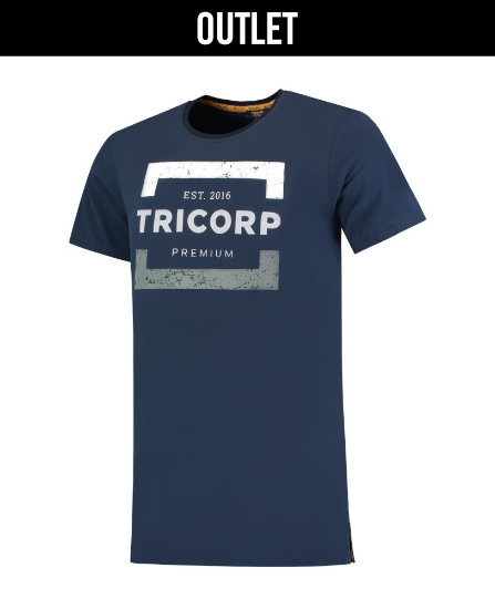 Afbeeldingen van TRICORP T-shirt Premium heren 104007 inkt S