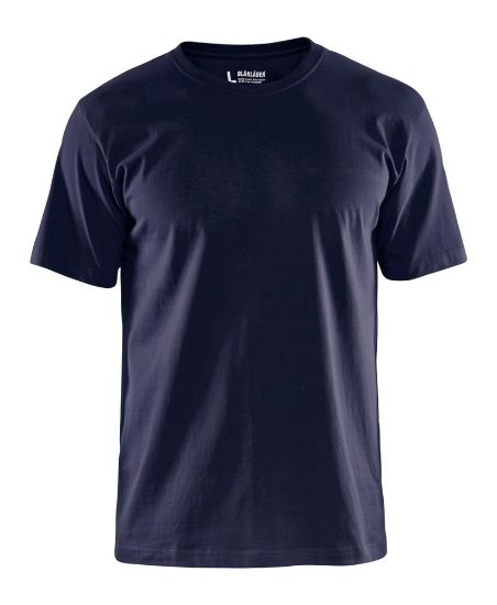 Afbeeldingen van BLÅKLÄDER T-shirt 3300 marineblauw XS