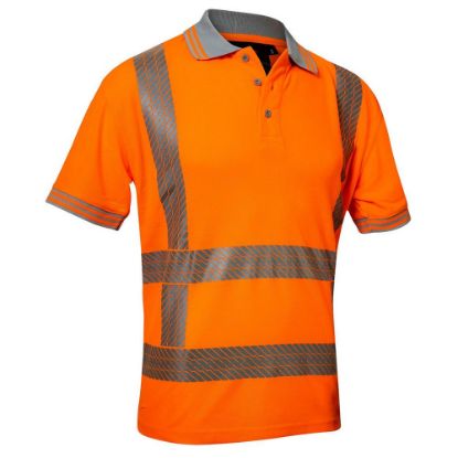 Afbeeldingen van Polo X-Viz-Comfort 6210 polo RWS oranje 3XL