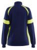 Afbeeldingen van BLÅKLÄDER Sweater dames Visible 3566 marineblauw/High Vis geel S