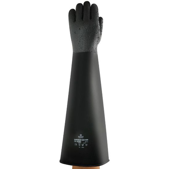 Afbeeldingen van ANSELL Handschoen AlphaTec 87-108 zwart 10,5