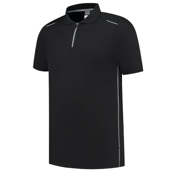 Afbeeldingen van TRICORP Poloshirt Accent 202703 zwart/grijs XS