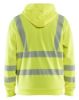 Afbeeldingen van BLÅKLÄDER Hoodie met rits 3565 High Vis geel L