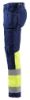 Afbeeldingen van BLÅKLÄDER Werkbroek met stretch 1558 marineblauw/High Vis geel D92
