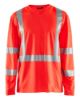 Afbeeldingen van BLÅKLÄDER T-shirt UV met lange mouwen 3383 High Vis rood S