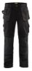 Afbeeldingen van BLÅKLÄDER Werkbroek zip-off 1538 zwart D96