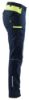 Afbeeldingen van BLÅKLÄDER Werkbroek industrie dames met stretch 7144 donker marineblauw/High Vis geel C36