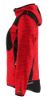 Afbeeldingen van BLÅKLÄDER Gebreid vest met softshell dames 4931 rood/zwart L