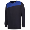 Afbeeldingen van TRICORP Sweater bi-colour Naden 302013 navy/royal blauw XL