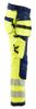Afbeeldingen van BLÅKLÄDER Softshell werkbroek dames 7118 High Vis geel/marineblauw C38