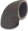 Afbeeldingen van Lasbocht 90° staal 42,4X42,4X2,6MM stomplas