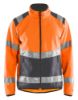 Afbeeldingen van BLÅKLÄDER Softshell jack 4877 High Vis oranje/medium grijs XL