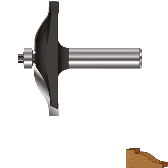 Afbeeldingen van ROTEC Platbandfrees HM GOLD 50,8MM S=8MM