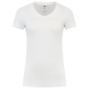 Afbeeldingen van TRICORP T-shirt V-hals Slim-Fit dames 101008 wit S
