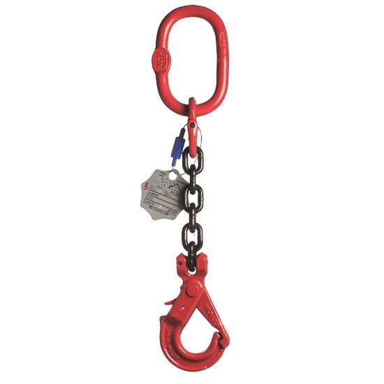 Afbeeldingen van Voorloper + veiligheidshaak Grade 80 8MM 2M 