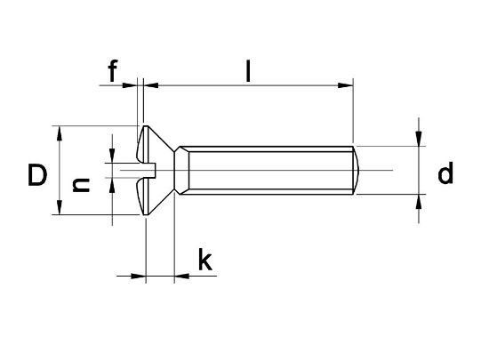 Afbeeldingen van Metaalschroef bol VZK DIN964 EV M5X80MM