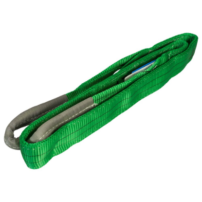 Afbeeldingen van KONVOX Hijsband met lussen groen 2ton 2,0M