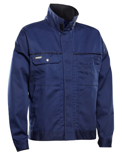 Afbeeldingen van BLÅKLÄDER Jack ongevoerd 4041 marineblauw/zwart S